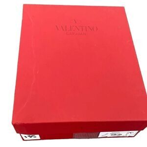 Authentic Valentino Garavani Red Gift Box Empty Shoe Box